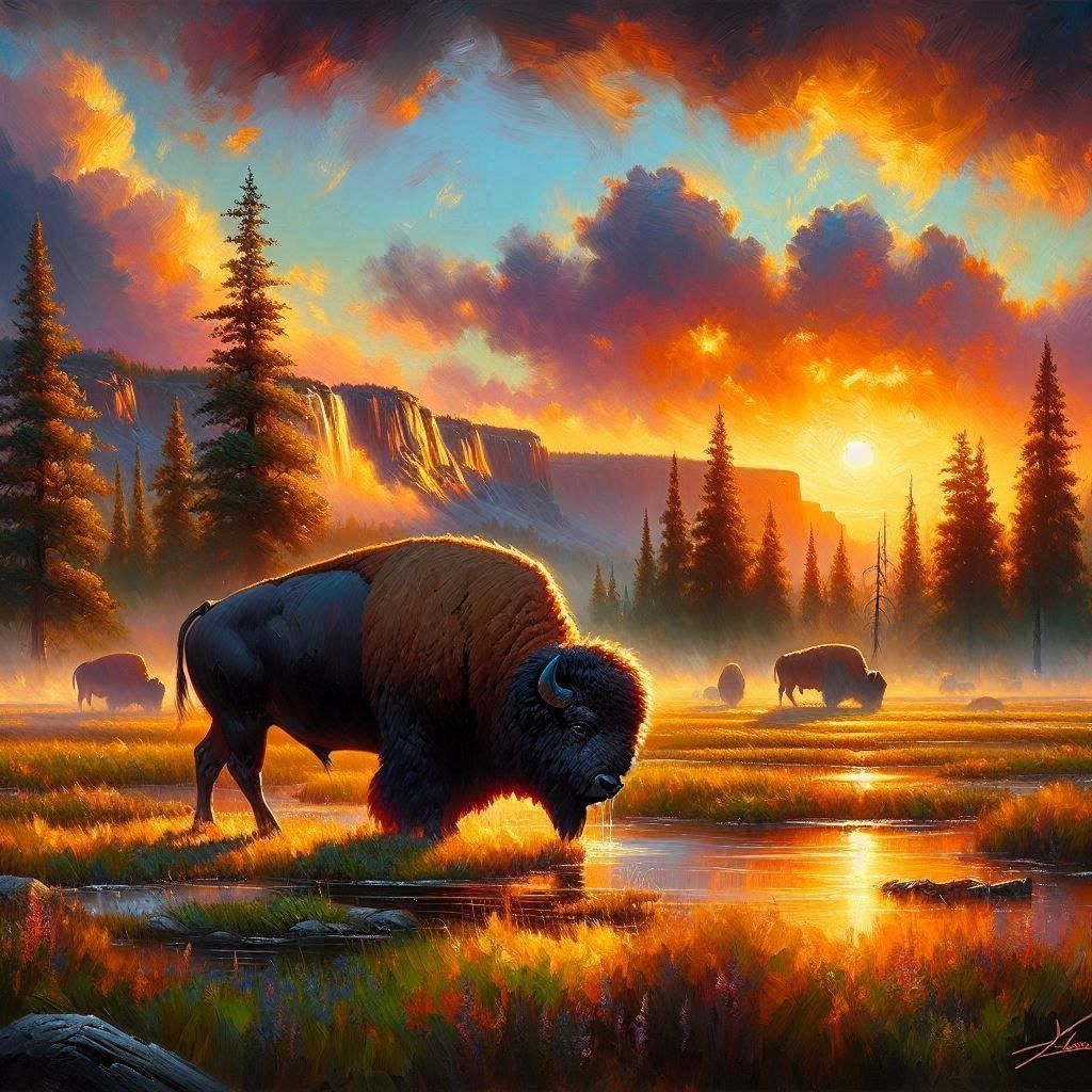 ˖⁺‧₊ 🦬˚₊‧⁺˖