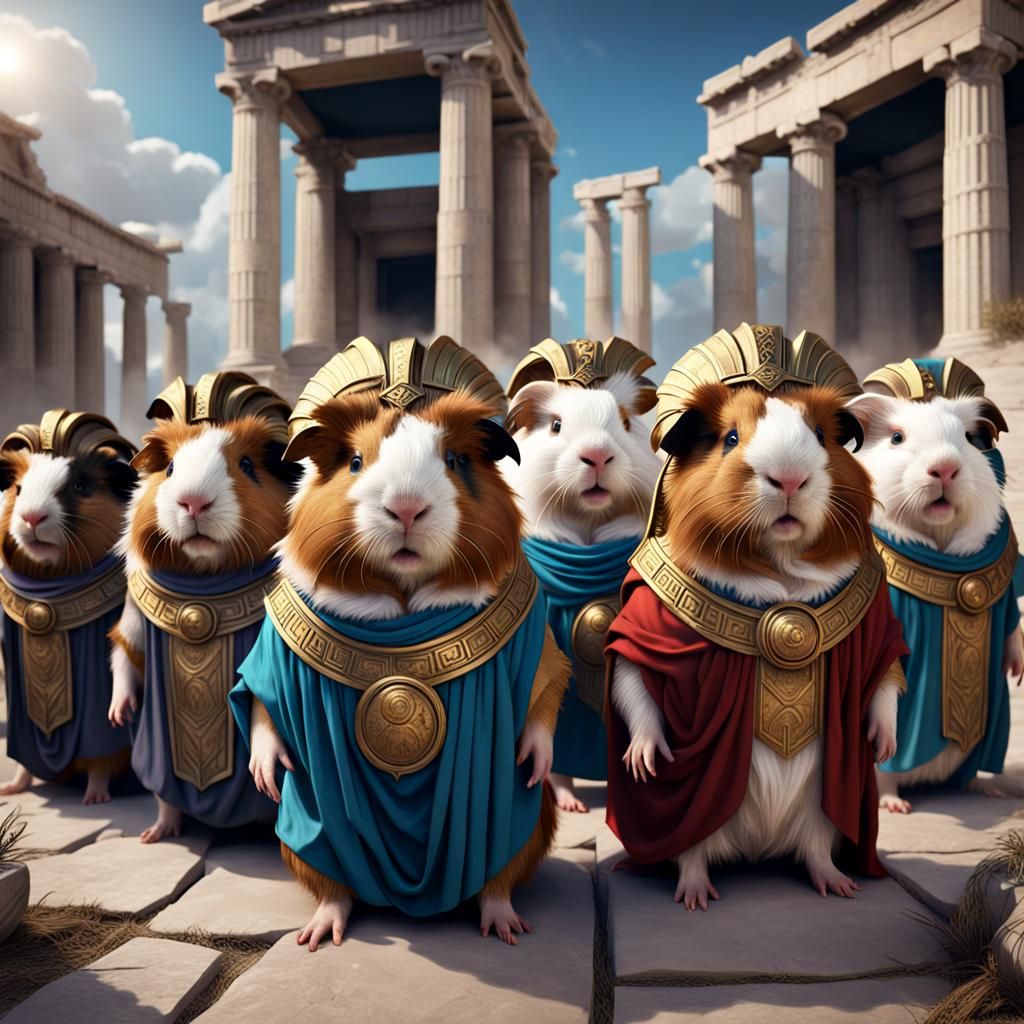 Guinea pigs from ancient Greece