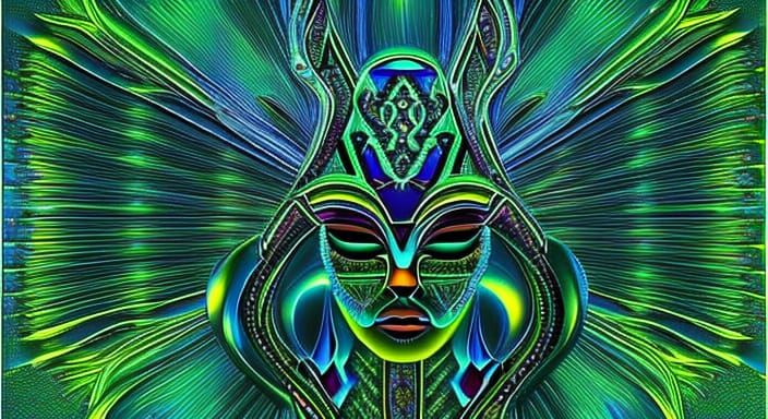 Dmt entity manifesting life, infinite energy, humanoid self ...