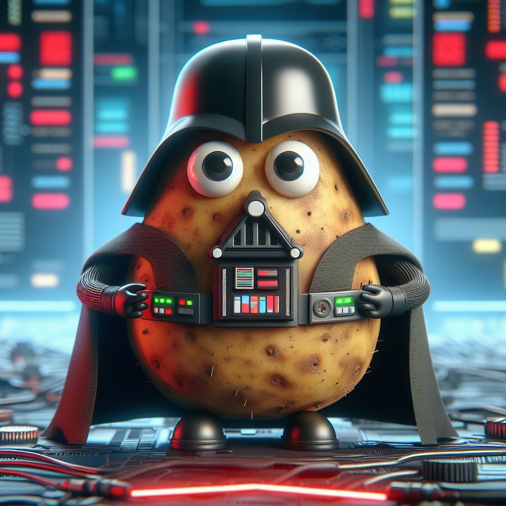Darth Tater dropped his Saber