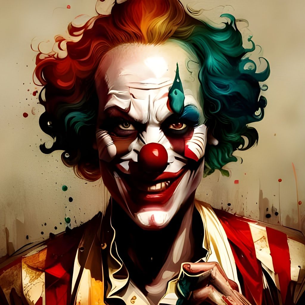 Clown  by @Demeter_11