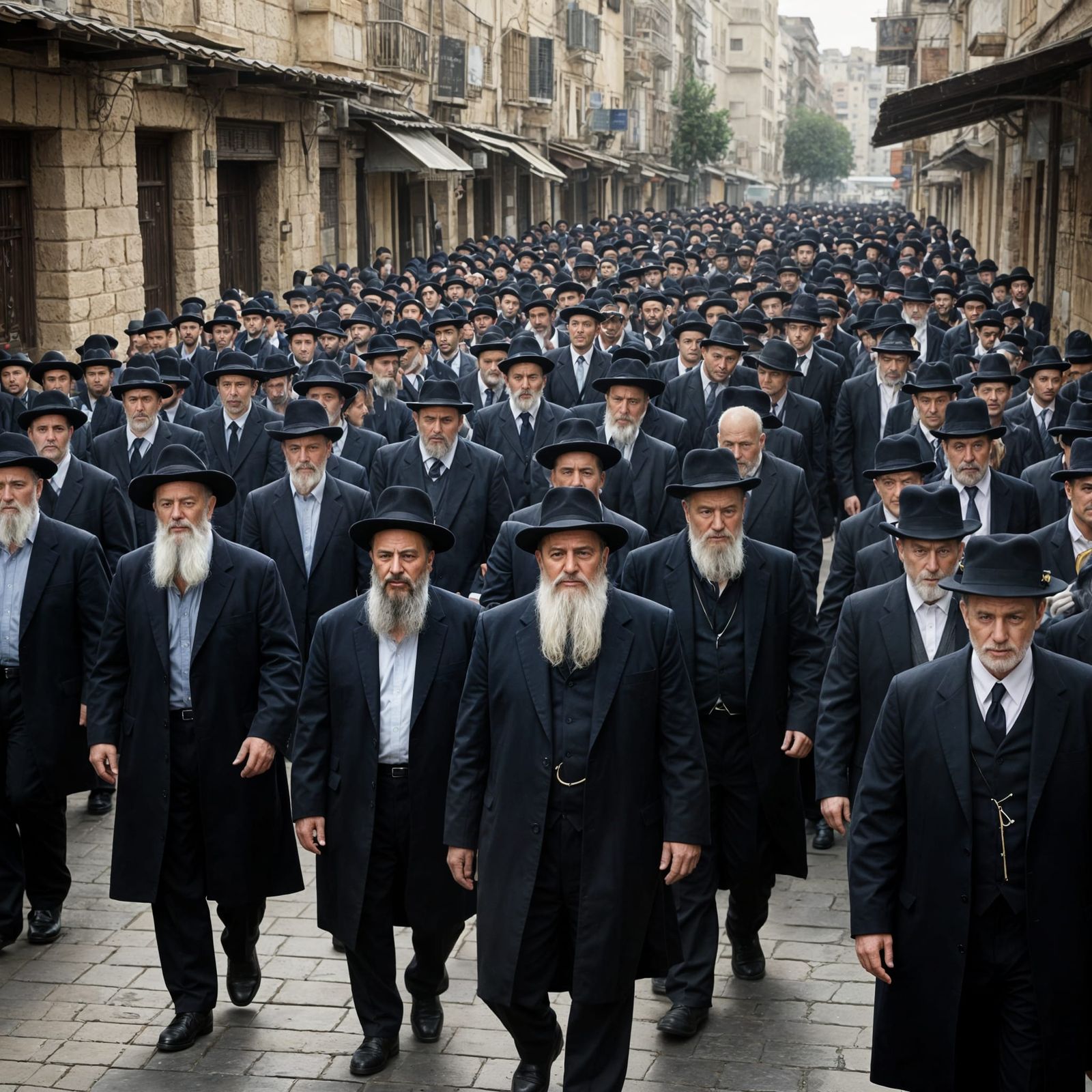 Thousands of Haredi Jews Gather in Jerusalem
