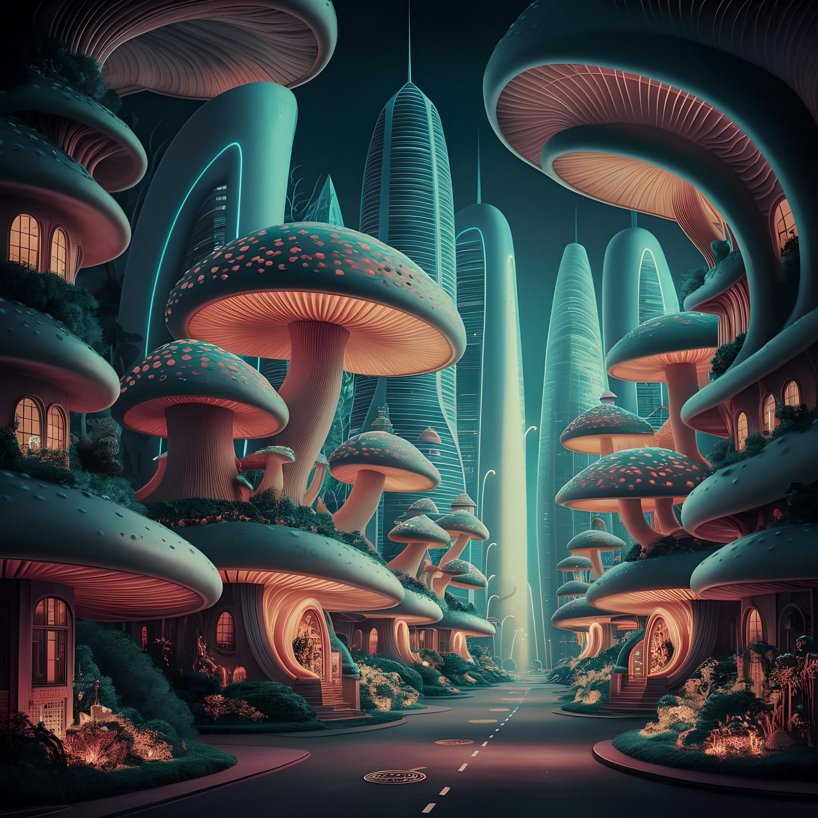 Mushroom City