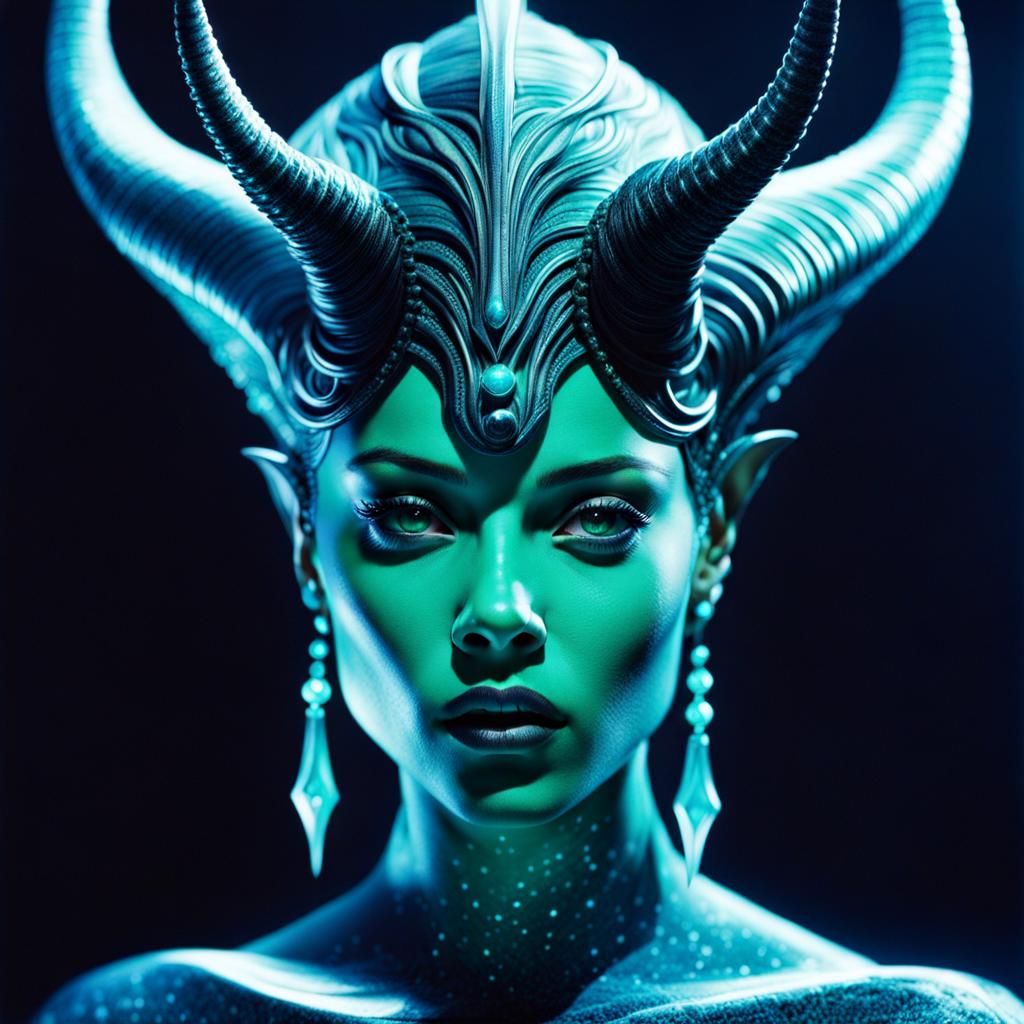 An alien princess