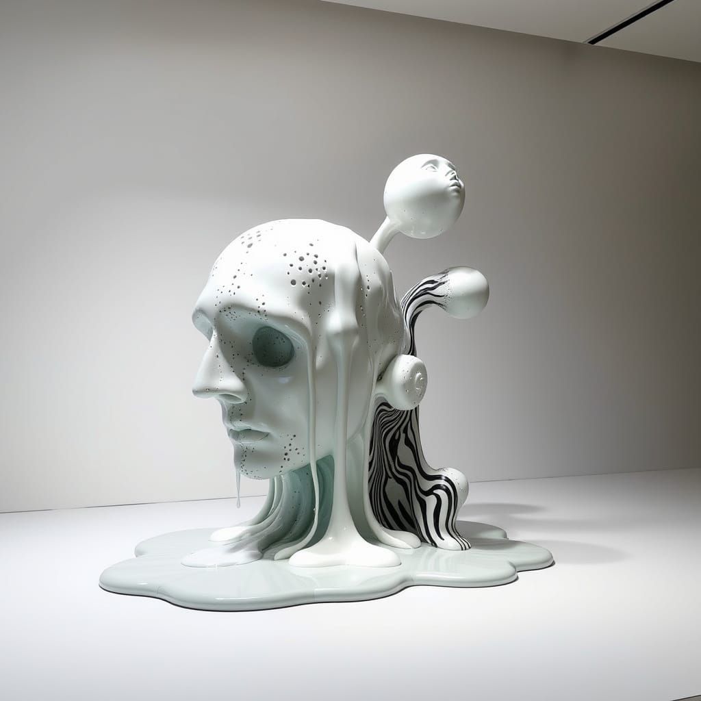 Melting sculpture  by @Olchap