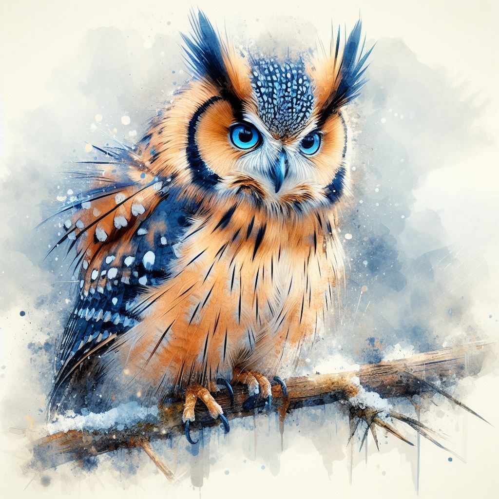 Eurasian Owl Portrait