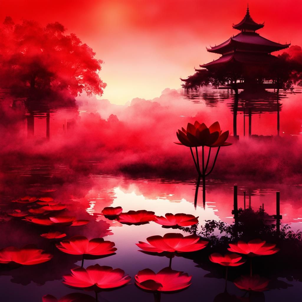 red lotus dream  by @Lisa
