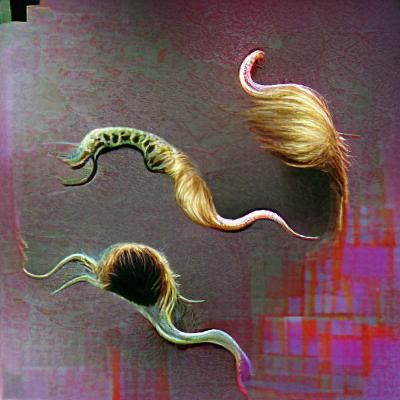 Hair-Imitating Parasite