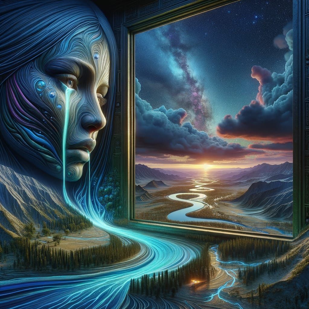 Wet Windowpanes: River of Deceit