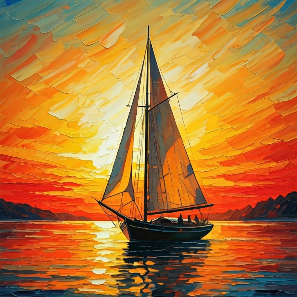 sailboat  by @BL0550M