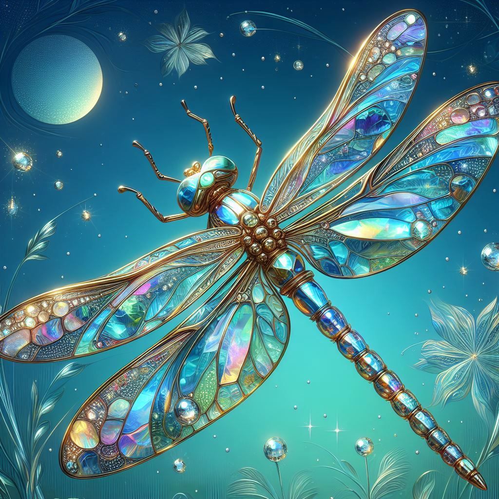 💎 PRECIEUSE LIBELLULE 💎
