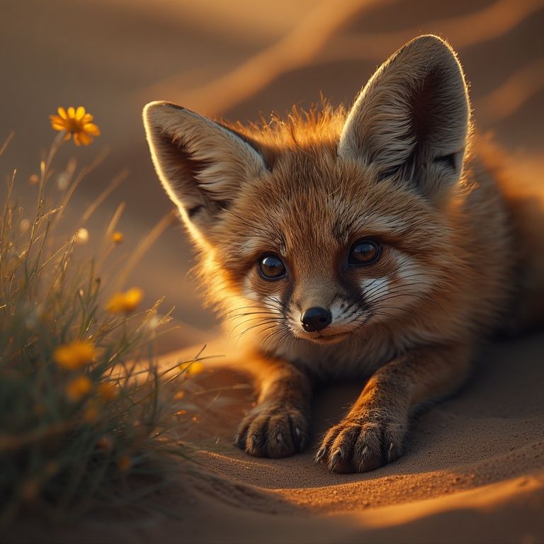 The Desert Explorer Fox