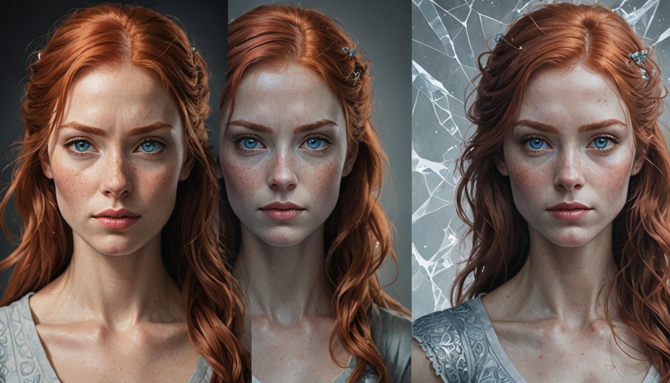 Evolution of a portrait!
