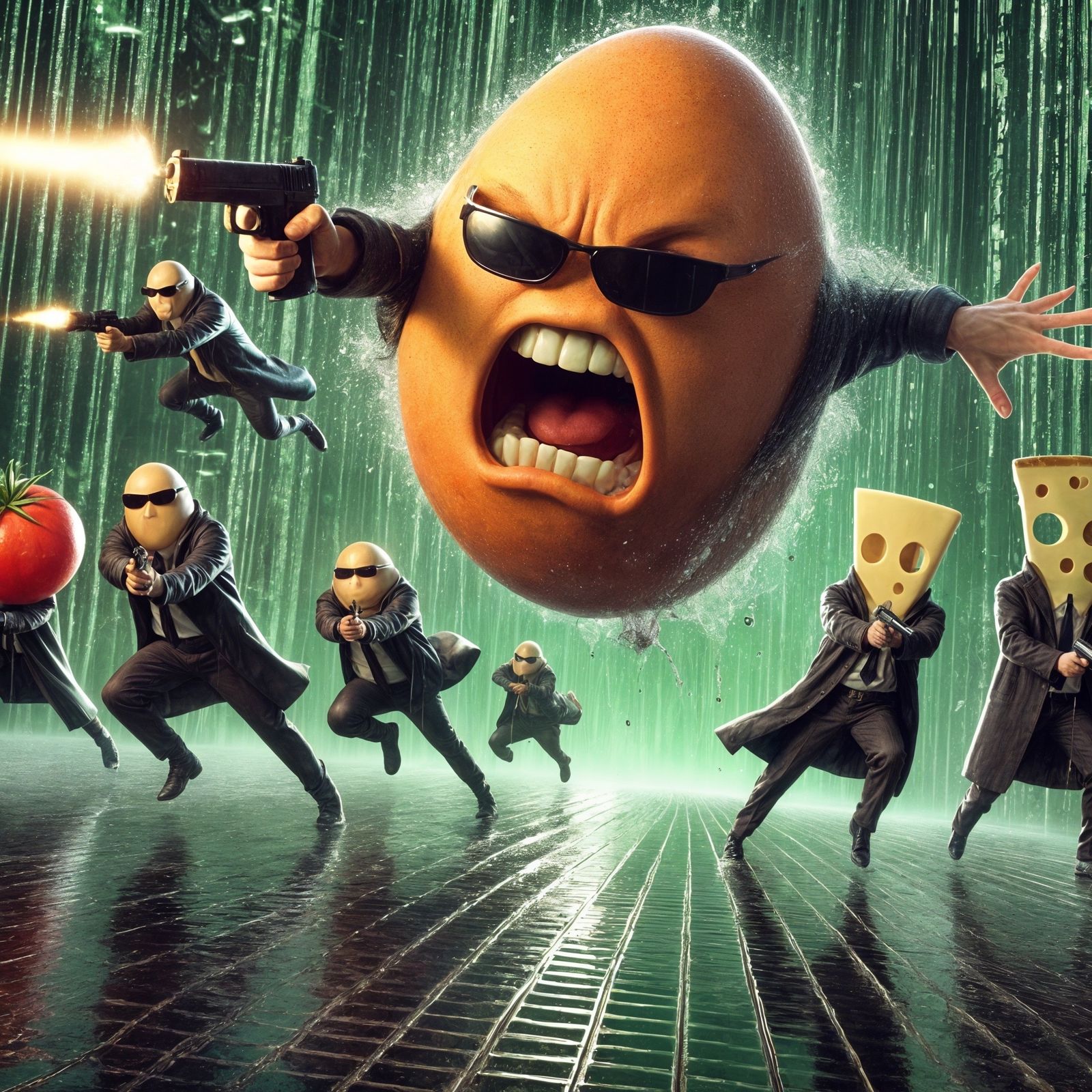 Angry Egg Matrix