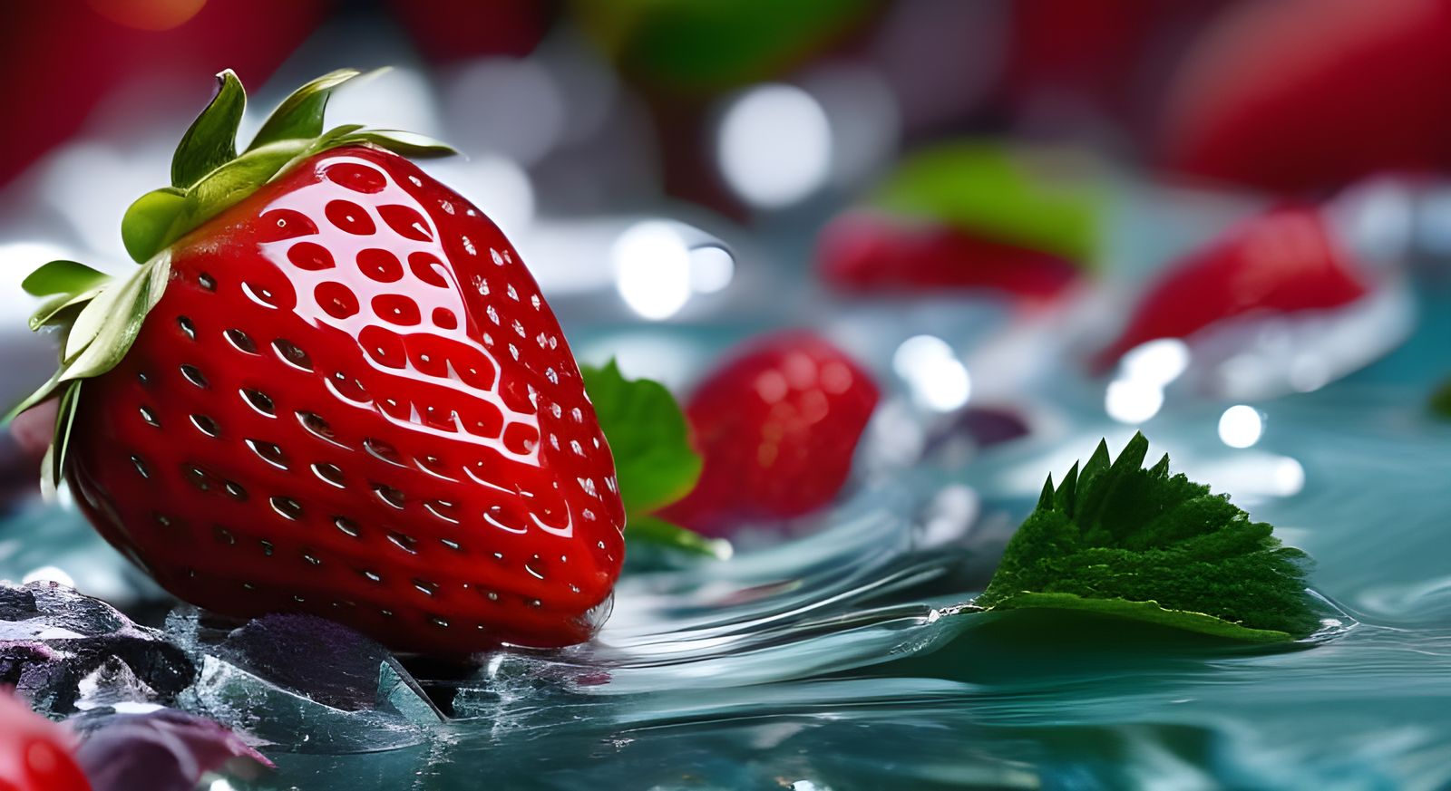 strawberry  by @Hani