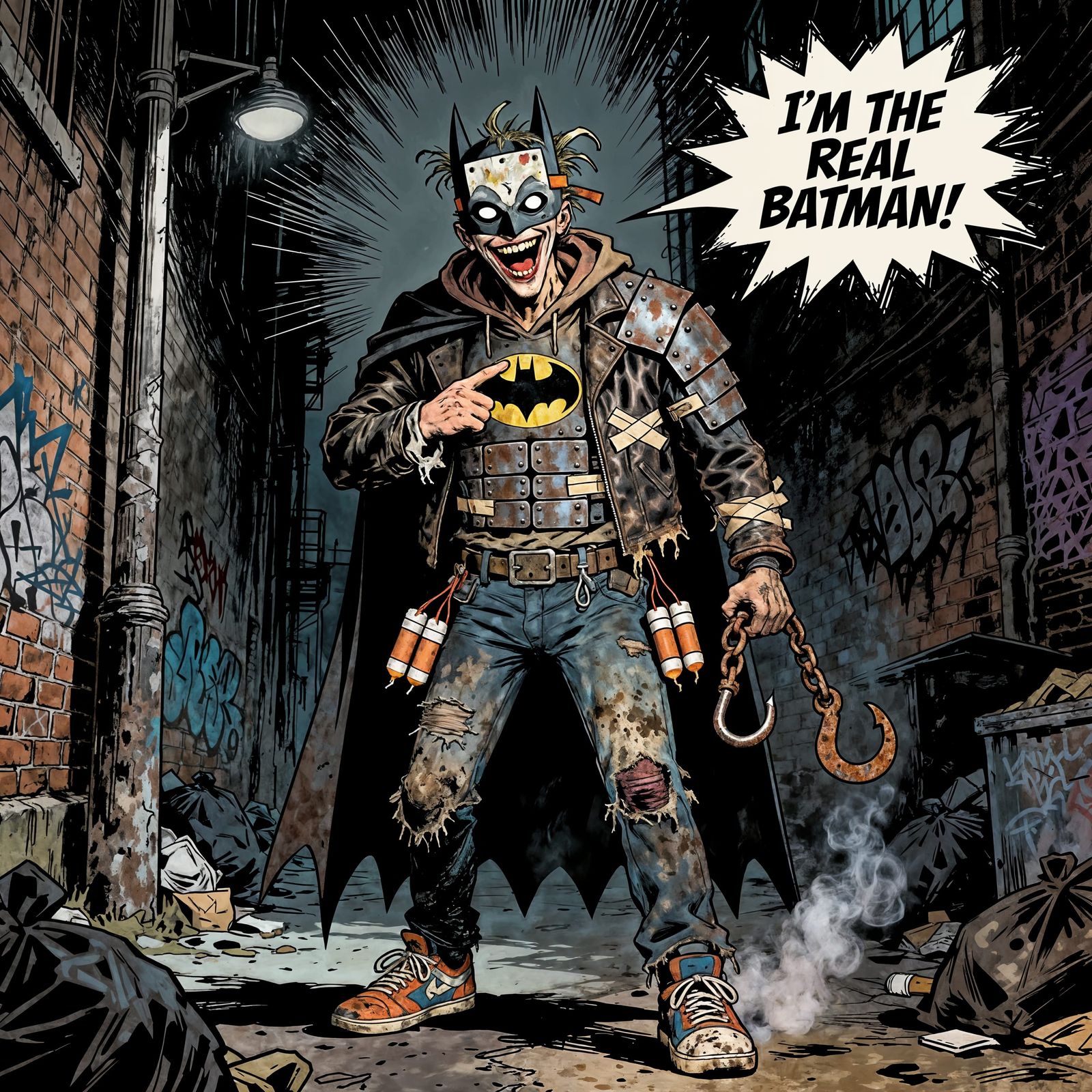 Ratbat - Batman Imitator (Original Character)