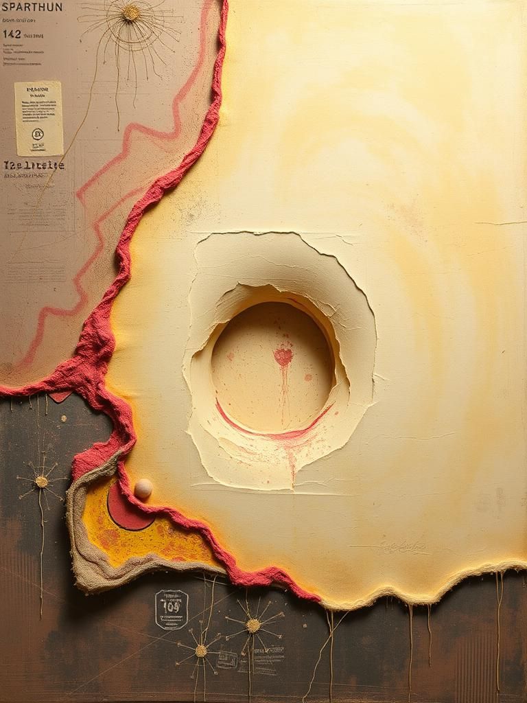 Surrealist Assemblage Inspired by Ernst and Klee