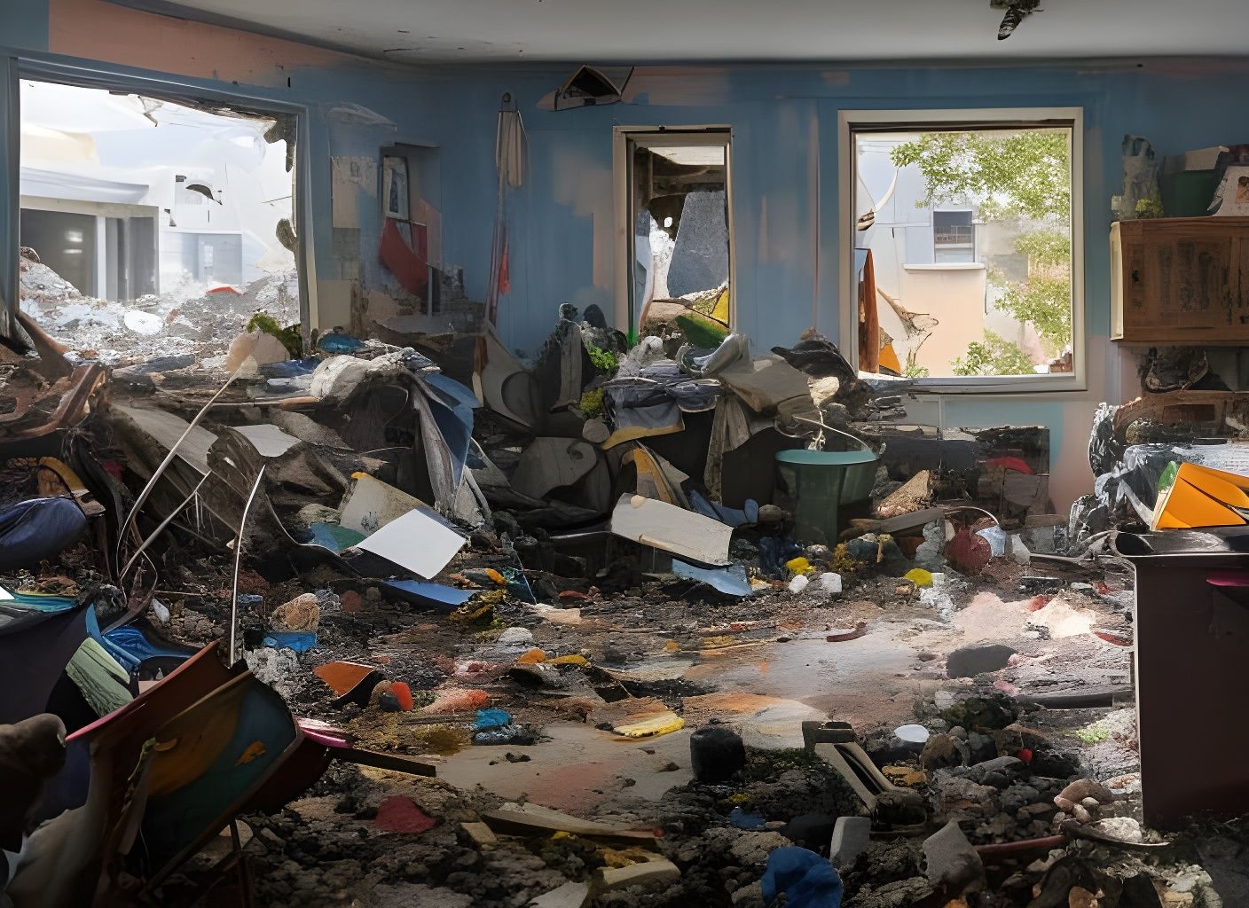 What the Hurricane Left Behind I