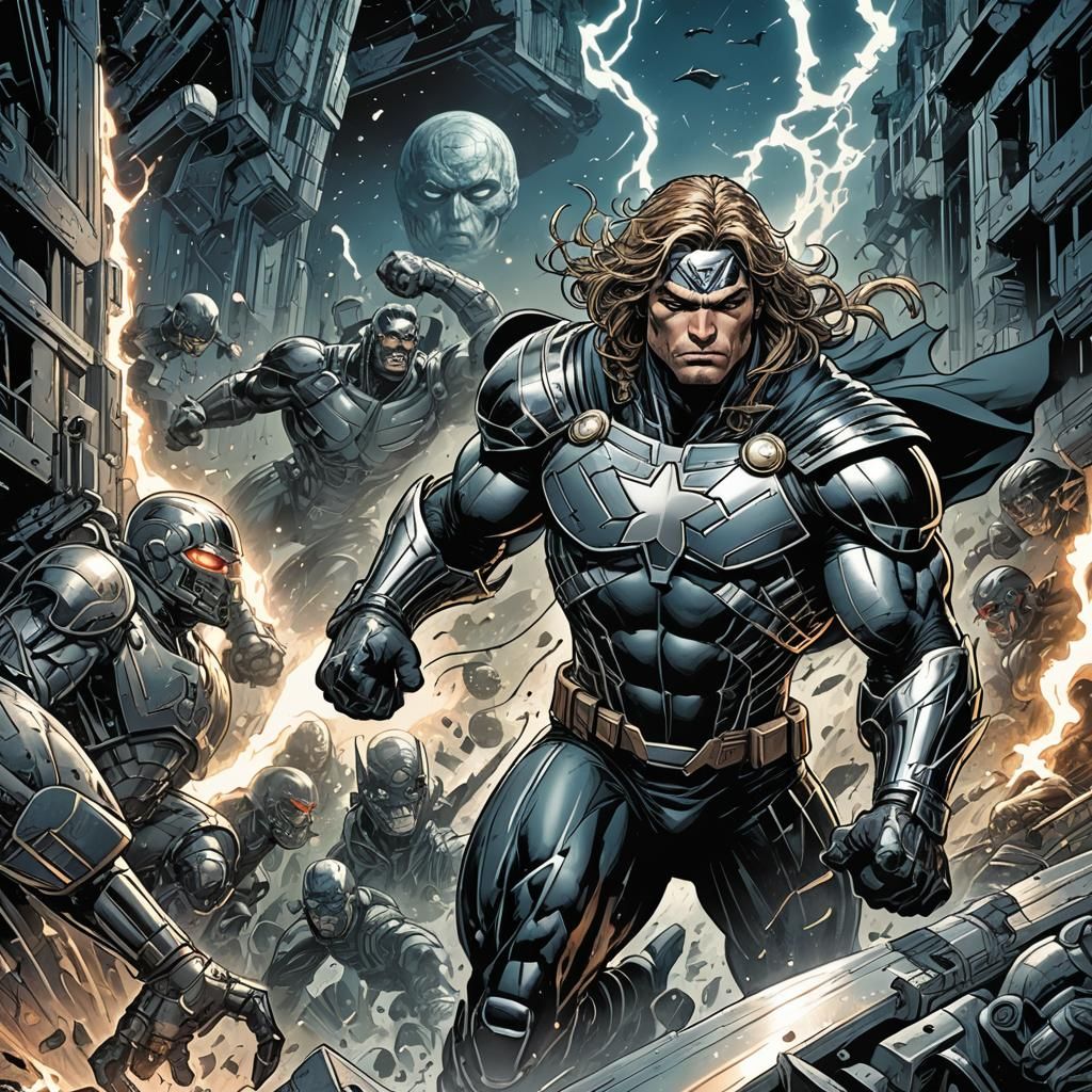 Mark Brooks and Dan Mumford, comic book art, perfect, smooth