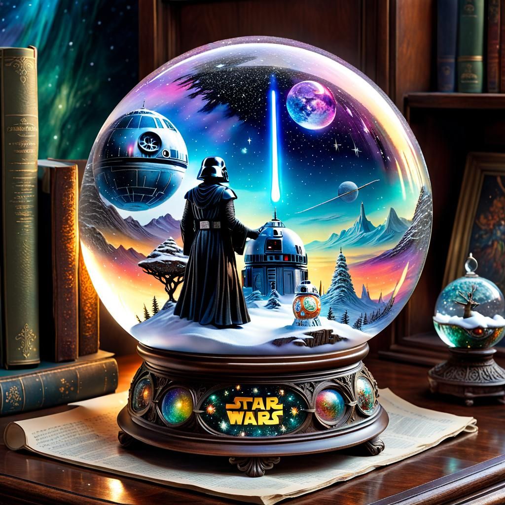 Star Wars snow globe