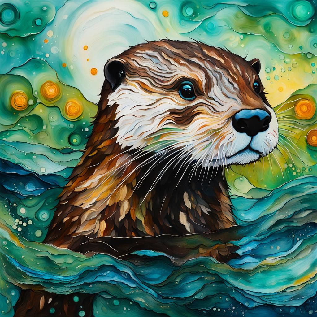 Otter - AI Generated Artwork - NightCafe Creator