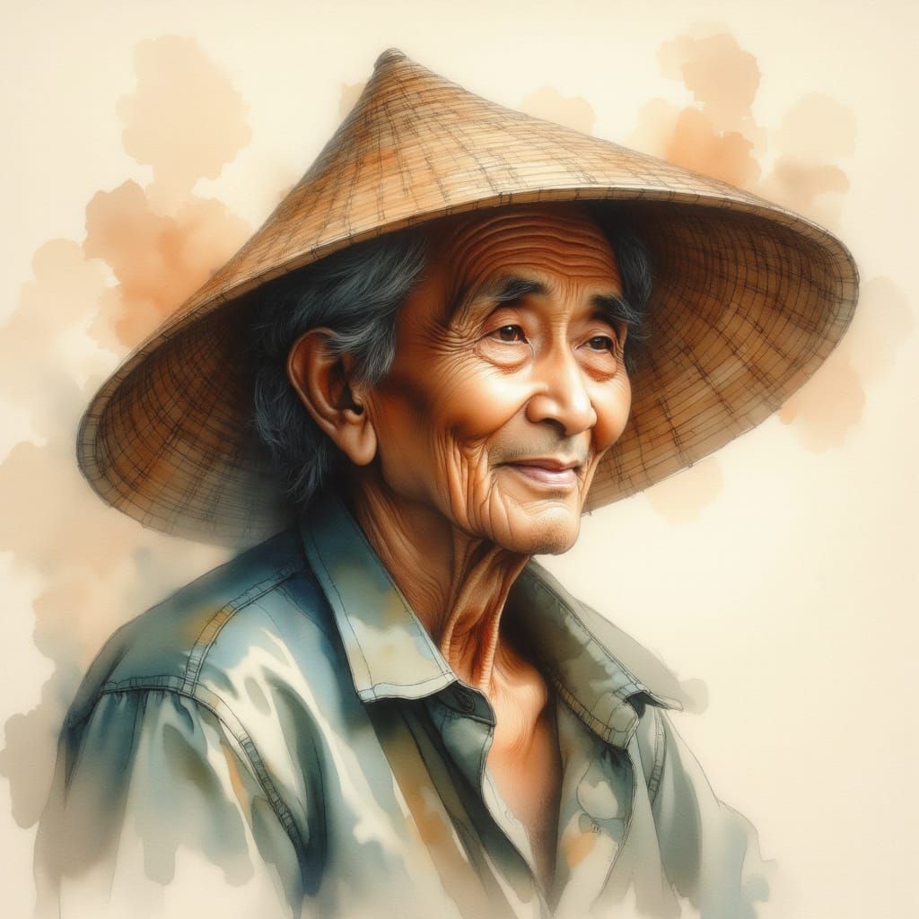 <lora:Ink Wash Paint:1.0> colored ink wash painting. Full screen. Soft focus. Gentle color gradient. Best quality. High-contrast brushstroke...