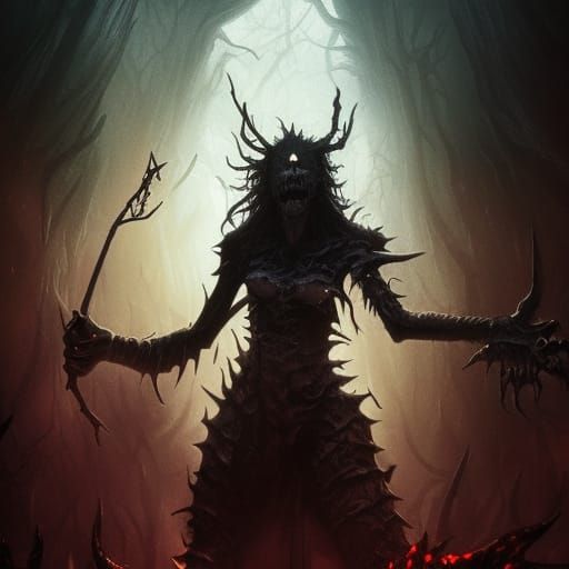Kneros the Damned: Dark Fantasy Concept Art