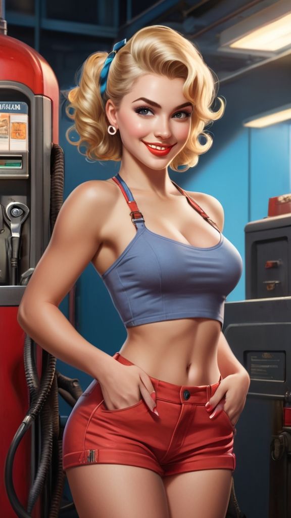 Pin up worker