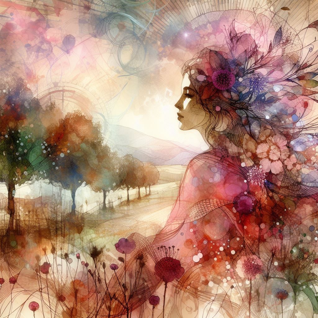 countryside portrait