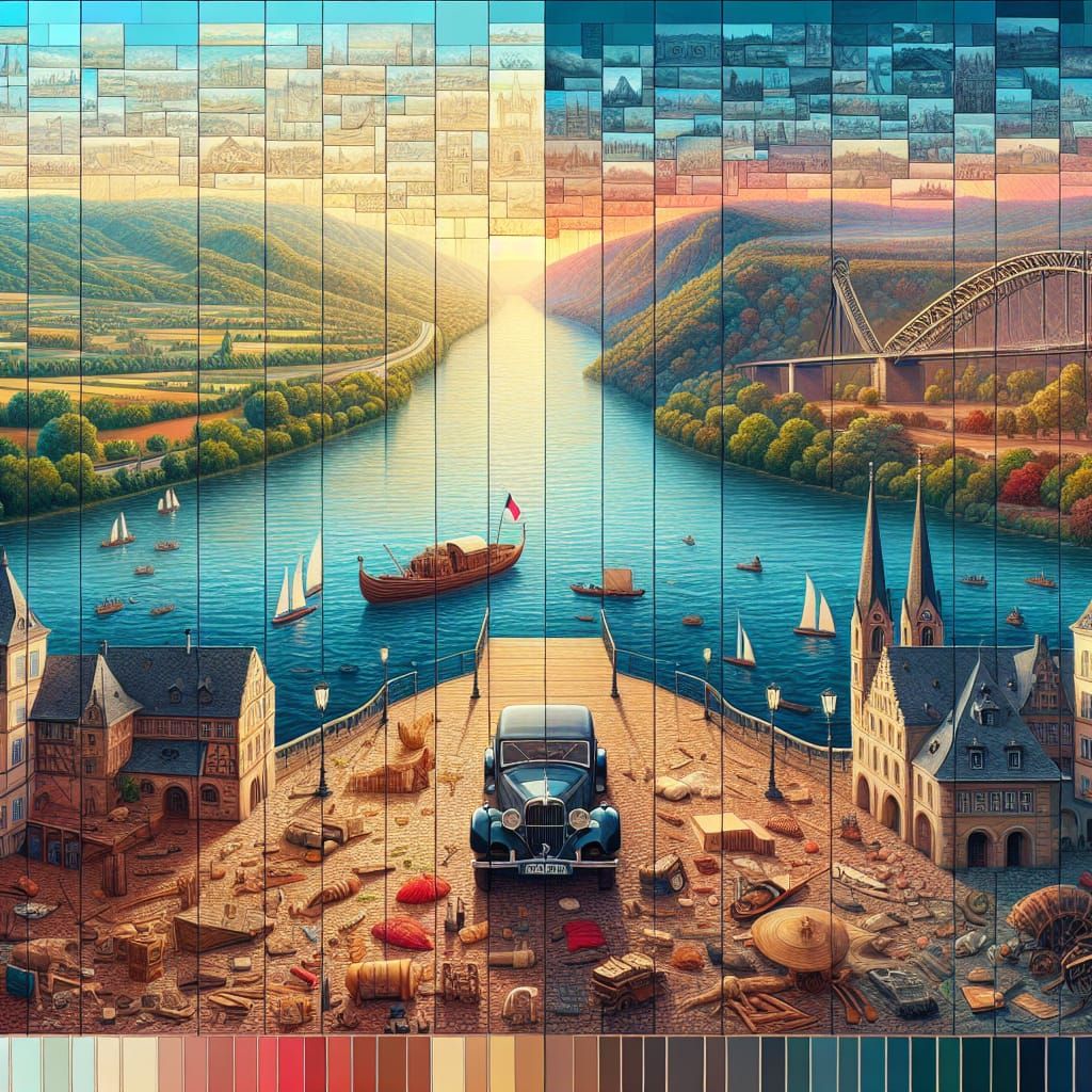 Rhine river  by @Sig