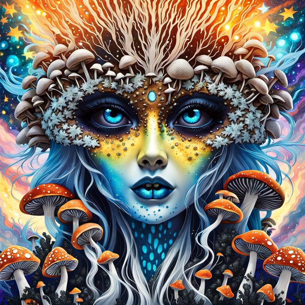 Fungi Girl 11136