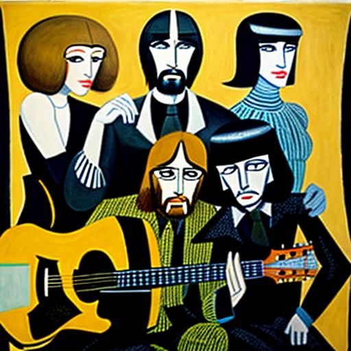 The BeeGees by Picasso