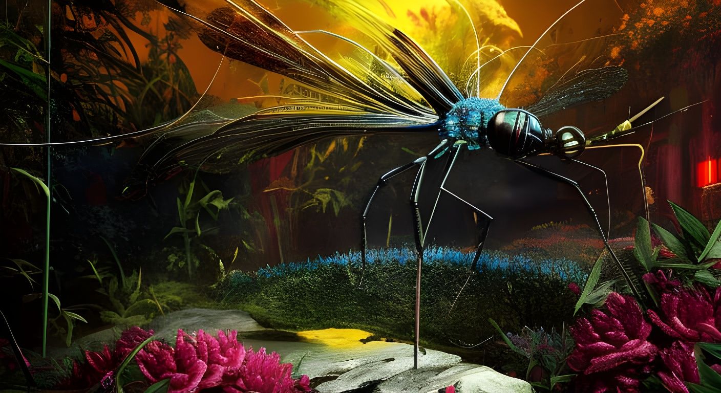 A dali dream insect:: delighted eerie wacky fierce vulgar ca...