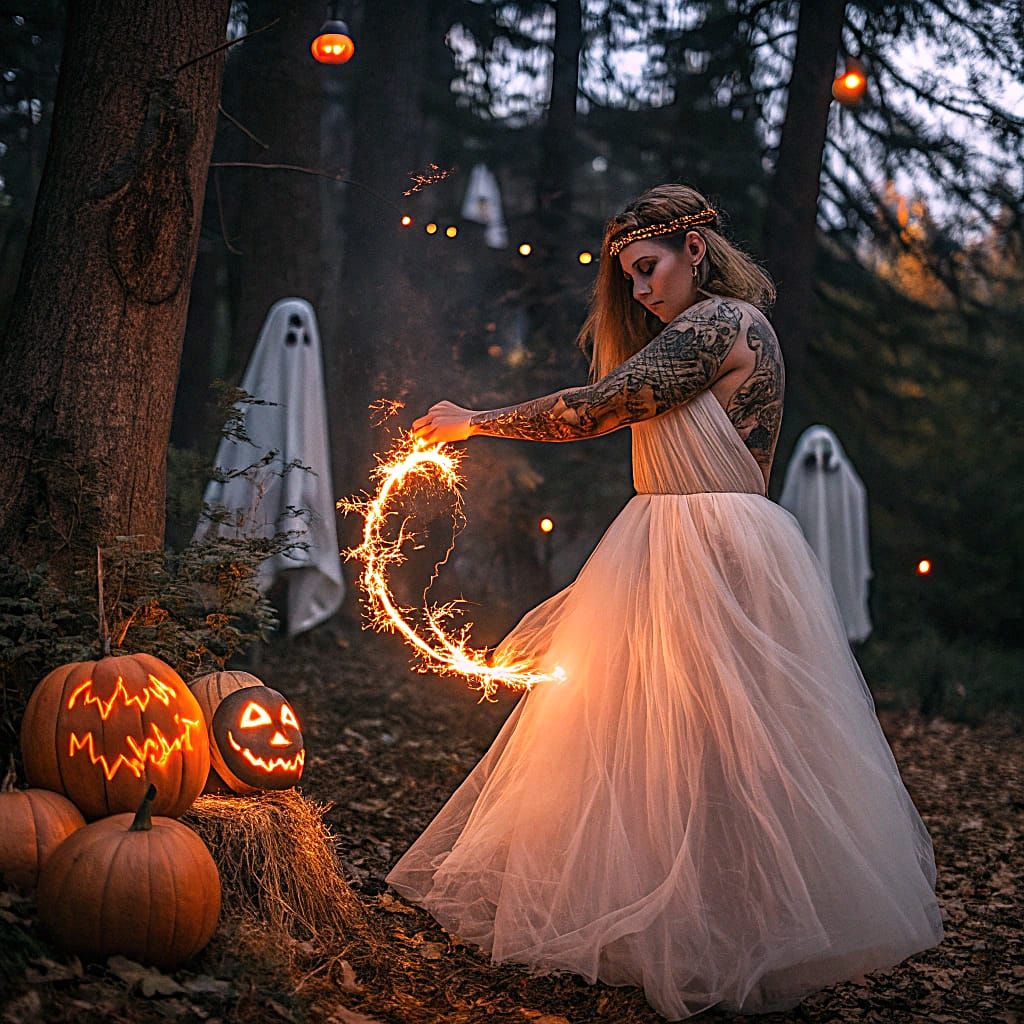 The magic of HALLOWEEN.