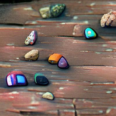 Little colorful stones