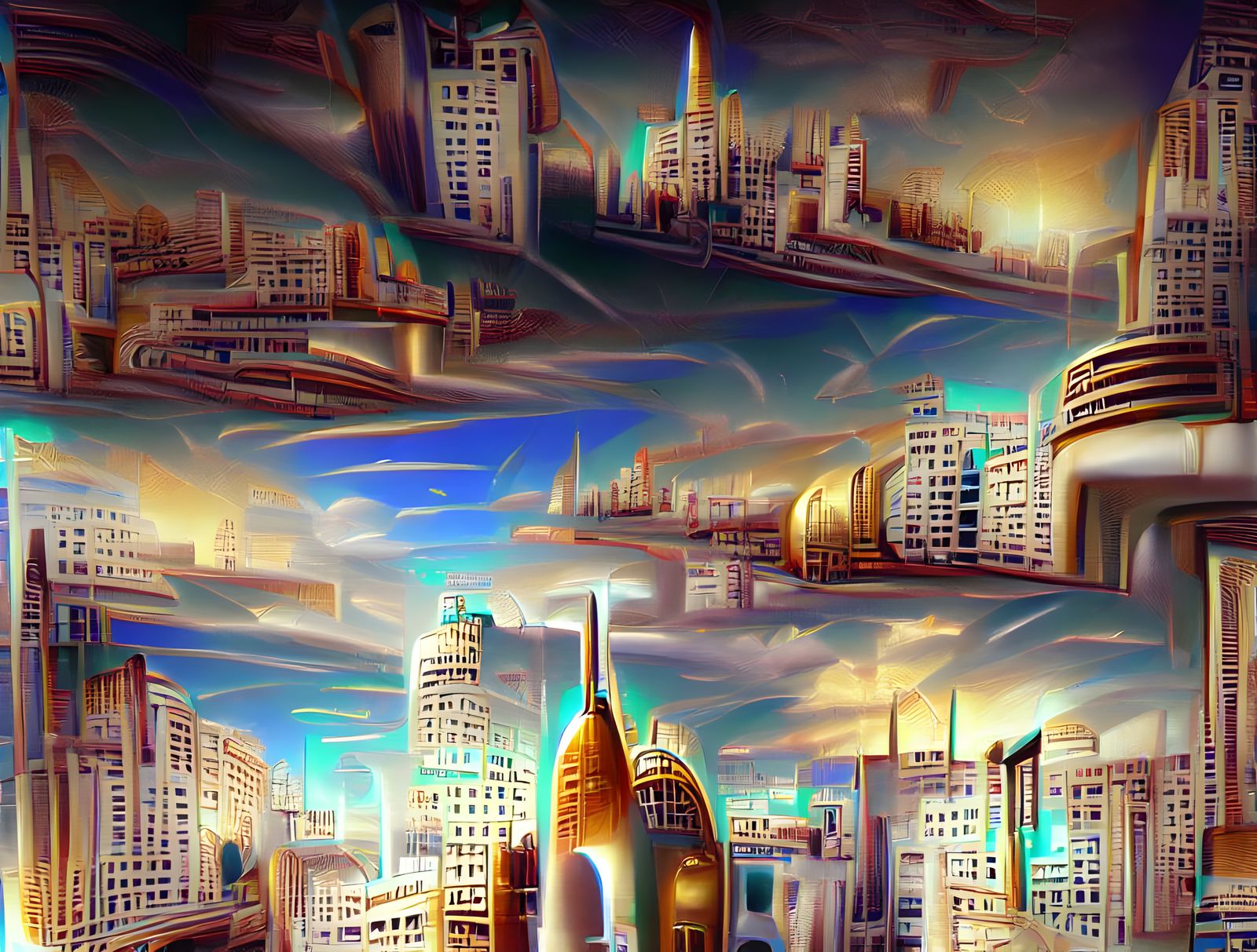 City of Veik 16K resolution artwork.