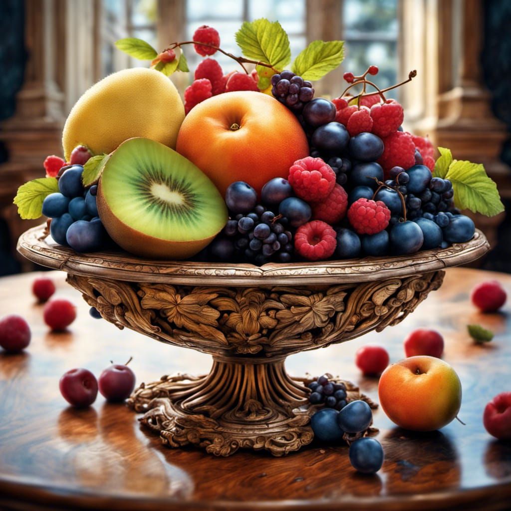 Breakfast is juicy  by @Artdoddler 