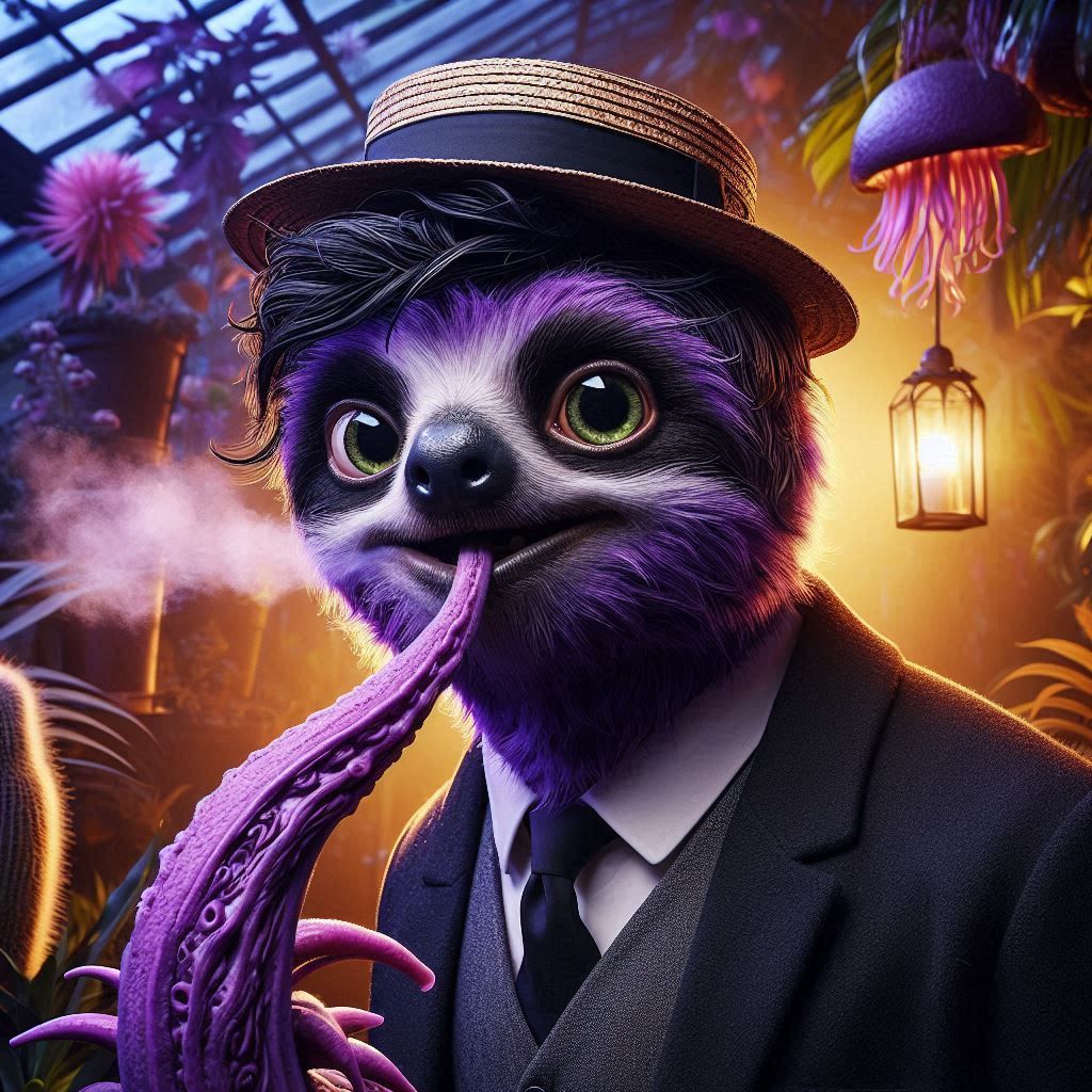 Derwent Slothpling, wizarding comedian, from “Harry Potter”
