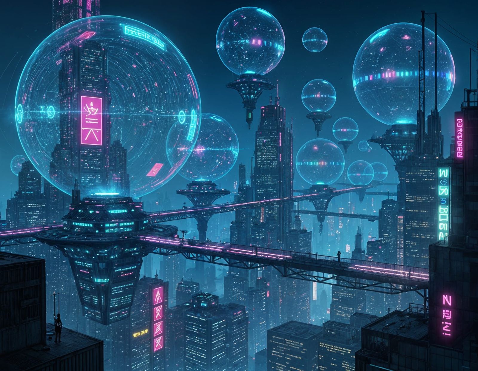 Bubble World  by @Catullus