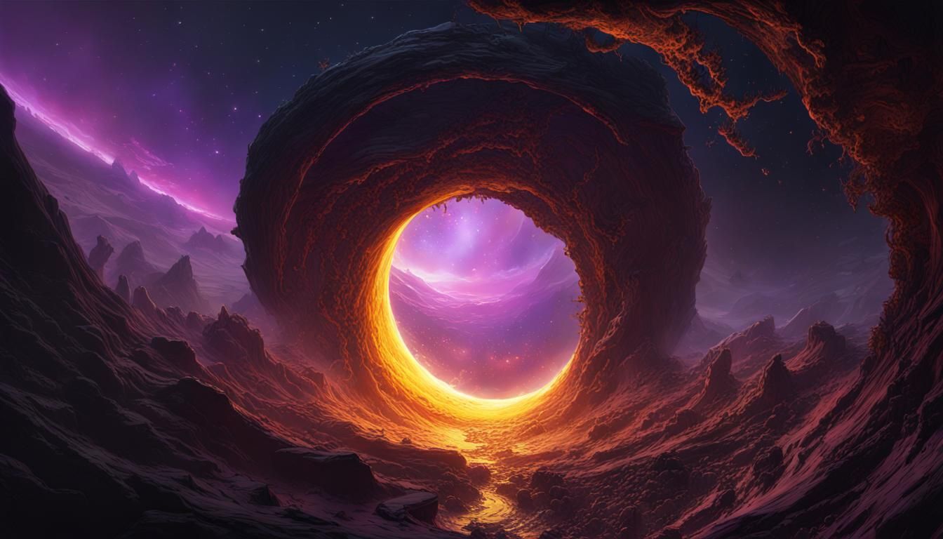 Black hole - AI Generated Artwork - NightCafe Creator