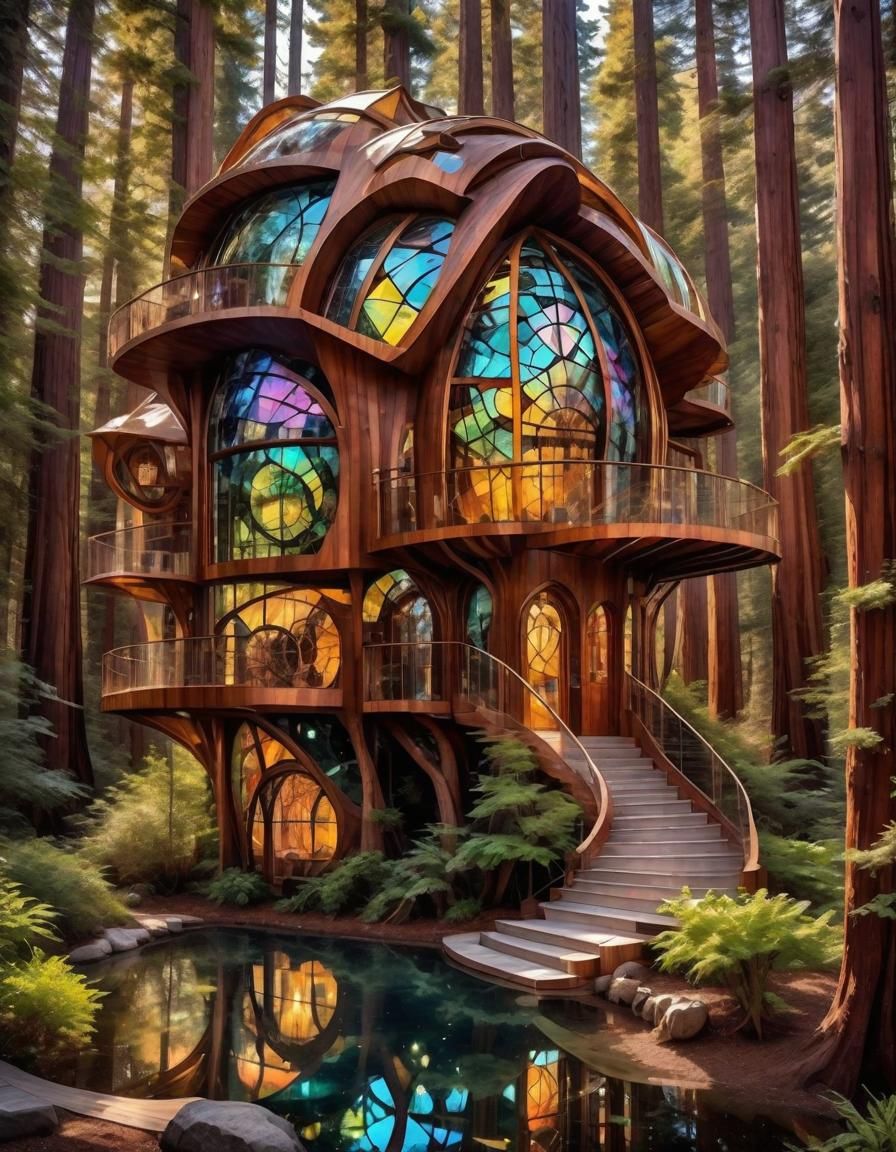 Redwoods Inspiration  by @BubbeCraft