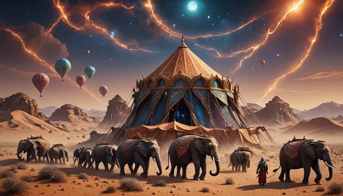 Caravan Night Study 1