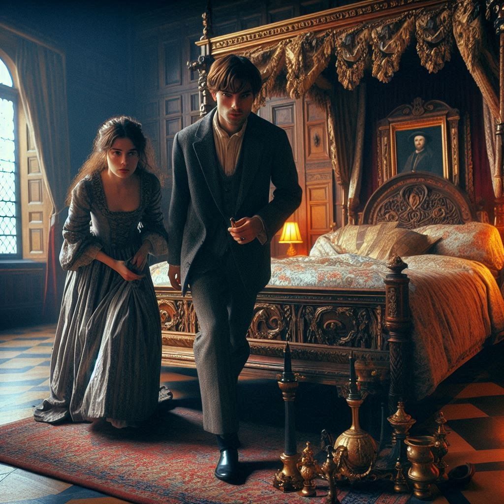 Sneaking out the royal bedroom