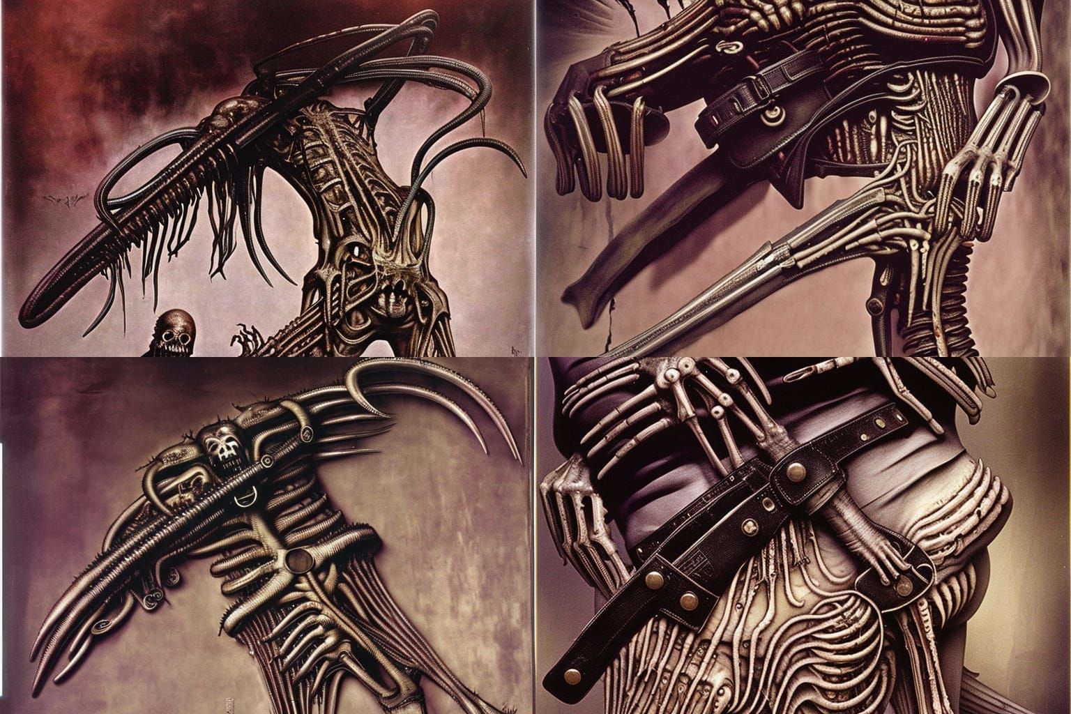 Zombie Tool Belt by H.R. Giger