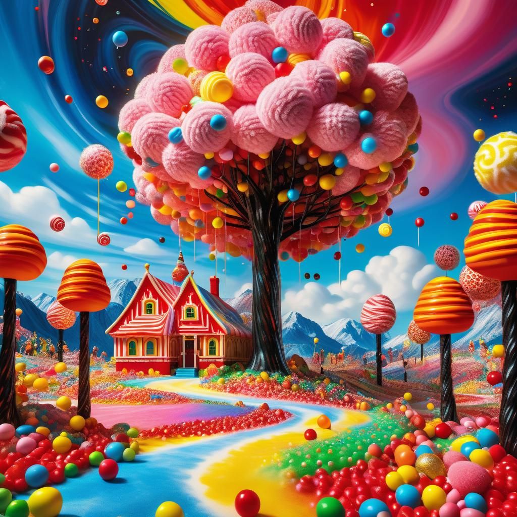 Candy Lane  by @Glass Firefly 