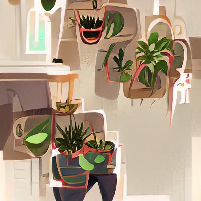 Too many house plants