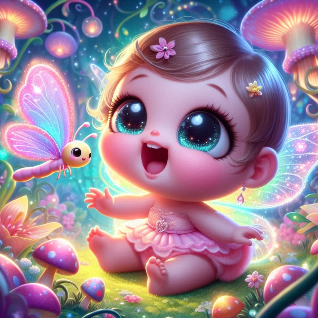 Chubby little Baby Fairy