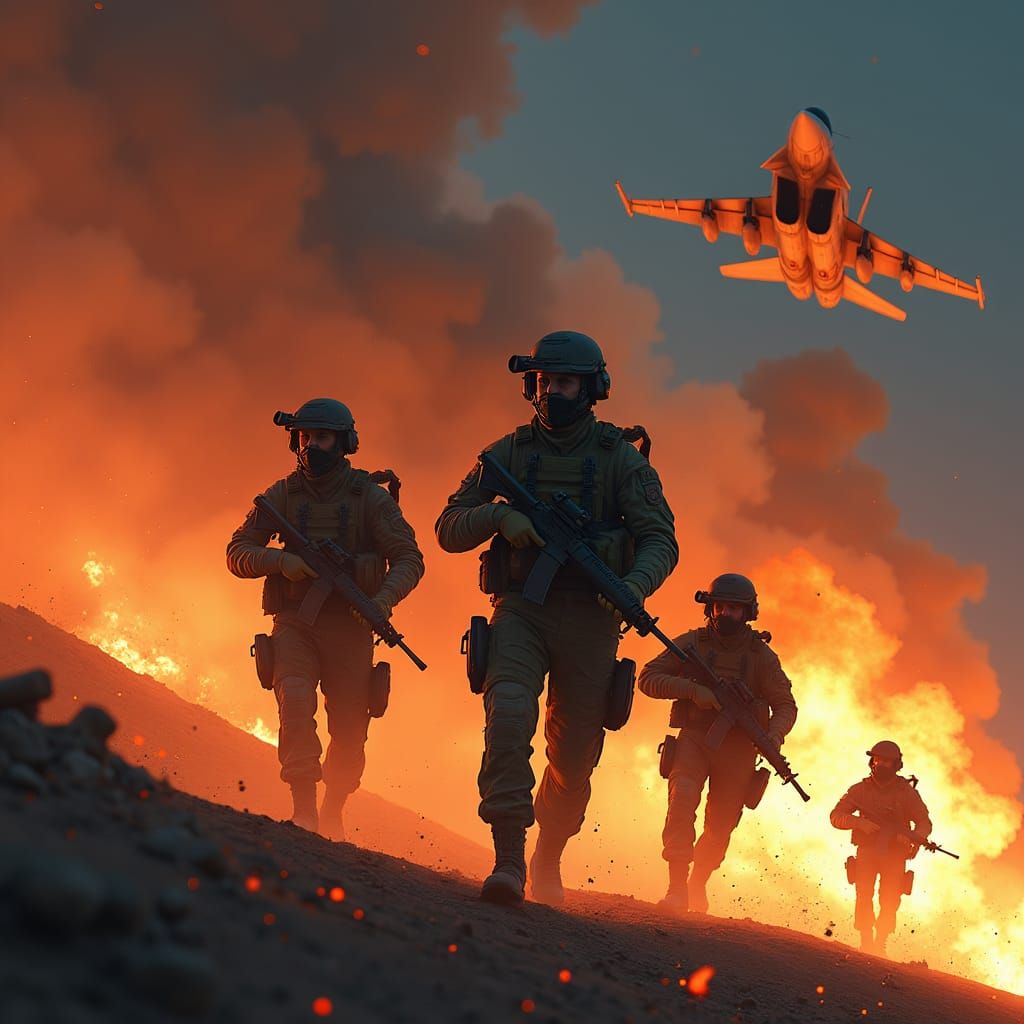 IDF Soldiers Descend on Iranian Nuclear Facilities