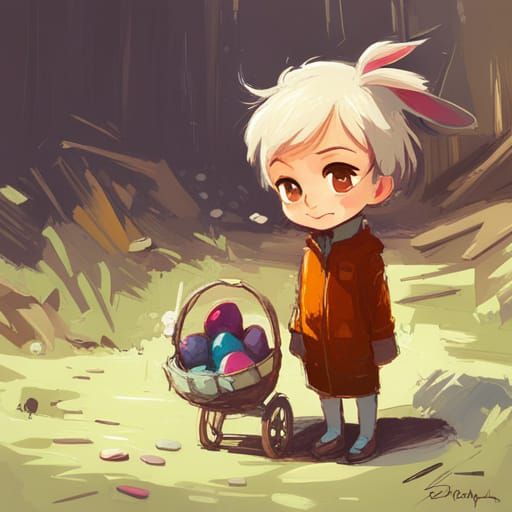 Cute, but not an Easter Bunny.