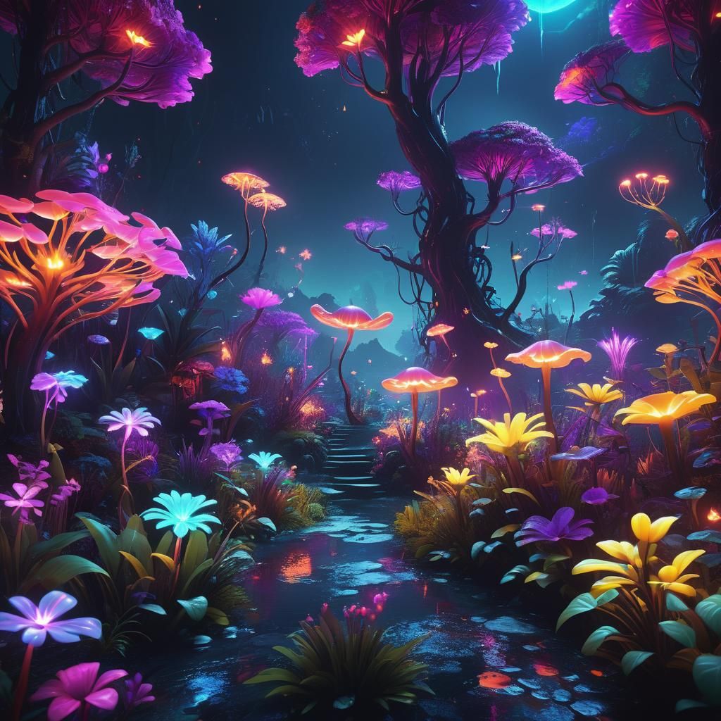 Magical landscape   by @Tenar